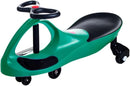 Wiggle Car Ride On Toy - No Batteries, Gears or Pedals - Twist, Swivel, Go - Outdoor Ride Ons for Kids 3 Years and Up by Lil' Rider (Green) by TinyTreasures Baby Boutique