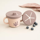 Done by Deer Foodie Spout & Snack Cup Wally Powder – Spill-Proof Toddler Cup for Snacks and Drinks – Travel-Friendly, Easy to Clean, Perfect for 6-Month-Olds by TinyTreasures Baby Boutique