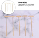 EXCEART Mini Rake Set - 24 Pcs Miniature Sand Garden Tools for Zen Meditation - Bamboo Smooth Toolkit for Kids Sand Tray by GreenHaven Gardens