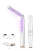 UV Light Sanitizer Wand, Portable UVC Light Disinfector Lamp Chargable Foldable UV Wand for Home Hotel Travel with 20 UV-C LED Beads by CozyNest Decor