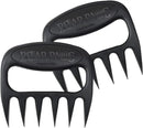 Bear Paws Meat Claws - The Original Meat Shredder Claws for Pulled Pork, USA Made - Easily Lift, Shred, Pull and Serve Pork, Chicken, Brisket and Turkey - Gift for Dad on Father's Day! (Black) by GreenHaven Gardens