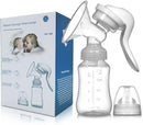 Manual Breast Pump for Breastfeeding, Small Portable Manual Breast Milk Catcher Baby Feeding Pumps & Accessories by TinyTreasures Baby Boutique