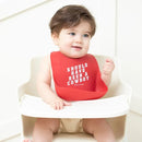Baby Bib for Eating by Bella Tunno, Waterproof Silicone Bib with Large Food Catcher, Adjustable Fit for Babies 4-12 months & Toddlers 1-3 Years, Boys & Girls, Should Have Been A Cowboy by TinyTreasures Baby Boutique