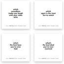 TableTopics Best Things Ever Question Card Game - 135 Fun Conversation Starter Cards, Use as Ice Breakers, Getting to Know You, or Discover More About Friends & Family, Share Your Favorites by TinyTreasures Baby Boutique
