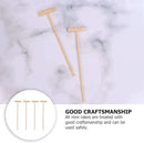 EXCEART Mini Rake Set - 24 Pcs Miniature Sand Garden Tools for Zen Meditation - Bamboo Smooth Toolkit for Kids Sand Tray by GreenHaven Gardens