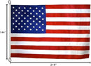 Annin Flagmakers (2360) SolarGuard Nyl-Glo American Flag, Made in USA, 12 x 18 Feet, Nylon by GreenHaven Gardens