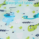 Baby bibs Waterproof Toddler bib - Feeding bib with Pocket for Infant Boy Girl Washable 6-36M by TinyTreasures Baby Boutique
