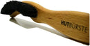 Valentino Garemi Traditional Hat Cleaning Brush | Remove Dust, Dry Stains, Rain Spots, Sweat Marks, Pet or Human Hair | Genuine Boar Hair Made in Germany (Black Bristles) by CozyNest Decor
