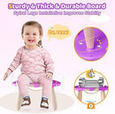 Kikidex Toddler Magnetic Drawing Board, Age 1-3, Purple, Toddler Girl Toys, Doodle Board Pad, Learning & Educational Toys for 1-3 Year Olds, Includes Board, Pen, 4 Table Legs by TinyTreasures Baby Boutique