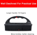 Rubber Pet Hair Removal Brush Lint & Cat Dog Hair Remover Brush Pet Silicone Lint and Debris Remover for Cleaning, Grooming, Home,Black by CozyNest Decor