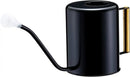 L&H Unico Stainless Steel 62oz Watering Can Long Spout Plant Misters for Indoor Plant Watering or Outdoor Gardening with 2Pcs Removable Spray Spout for Flowers Black by GreenHaven Gardens
