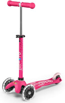 Micro Kickboard Mini Deluxe LED Three-Wheeled Lean-to-Steer Swiss-Designed Micro Scooter by TinyTreasures Baby Boutique