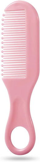 PandaEar Baby Healthcare and Grooming Kit, Baby Safety Set Baby Comb, Brush, Finger Toothbrush, Nail Clippers, Scissors, Nasal Aspirator, Baby Essentials Nursery Care Kit (Pink) by TinyTreasures Baby Boutique