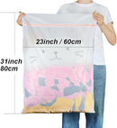2 Pack Delicates Bag for Washing Machine, 31 x 23 inch Oversize Fine Mesh Laundry Bags for Lingeries, Sweaters, Bed Sheet, Stuffed Toys by TinyTreasures Baby Boutique
