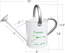 Metal Watering Can for Outdoor and Indoor Plants, Watering Can Decor, 1 Gallon (Cancer) by GreenHaven Gardens