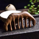 Massage Wooden Comb,Wood Wide Tooth Hair Comb, Scraping Scalp Massage,Handheld No Static Head Tool,1 Pieces. by CozyNest Decor