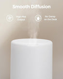 InnoGear 300ML Essential Oil Diffuser, Premium 5-in-1 Ultrasonic Aromatherapy Diffusers Scent Humidifier Aroma Diffuser Vaporizer Auto-Off Timer for Room Office Home, Basic White, Medium by TinyTreasures Baby Boutique