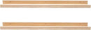 AZSKY Floating Shelves Wall Mounted Set of 2 Natural Wood Picture Shelves Wall Shelves for Bedroom Bathroom Living Room Kitchen Laundry Room Storage & Decoration 24 Inch by CozyNest Decor