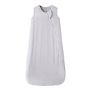 Mosebears Unisex Baby Sleep Sack 1.0 TOG, Supersoft Rayon Made from Bamboo Wearable Blanket with 2-Way Zipper (Light Grey,0-6 Months) by TinyTreasures Baby Boutique