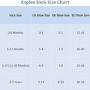 Zaples Baby Non Slip Grip Ankle Socks with Non Skid Soles for Infants Toddlers Kids Boys Girls by TinyTreasures Baby Boutique