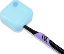 Wall Mounted Toothbrush Holder & Toothbrush Cleaner, Electric ToothBrush Holder, Cleaner for Bathroom Accessory, Clean for Home, Travel (Sky Blue) by CozyNest Decor