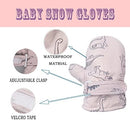 Toddler Gloves Kids Mittens Winter Warm Lined Fleece Gloves Waterproof Snow Baby Mitten for Boys Girls by TinyTreasures Baby Boutique