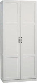 Sauder Select Storage Cabinet/ Pantry cabinets, White finish by CozyNest Decor