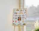 Generic Personalized Construction Birthday Milestone Sign, Boy 1St Birthday Photo Milestone Poster, Dump Truck Milestone Board, Design 09 by TinyTreasures Baby Boutique