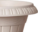 PL20TP Classic Traditional Plastic Urn Planter Indoor/Outdoor, 10" x 12", Taupe by GreenHaven Gardens