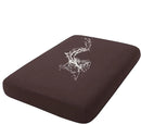 hyha Waterproof Couch Cushion Covers, Stretch Sofa Couch Seat Slipcover for Dog Washable, Non-Slip Waterproof Outdoor Cushion Covers for Patio Furniture Replacement (1 Piece for Large, Chocolate) by CozyNest Decor