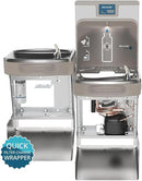 Elkay LZSTL8WSSP Enhanced Bottle Filler & Bi-Level ADA Cooler Refrigerated Stainless High Capacity Lead Drop Down Wrapper by CozyNest Decor