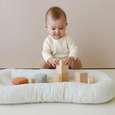 Baby Lounger - Snuggle Cozy Me Infant Lounger for Newborns | Breathable & Soft, Portable Awake-Time Pad, Essential Baby Gift- Natural (Lounger Cover Included) by TinyTreasures Baby Boutique