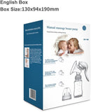 Manual Breast Pump for Breastfeeding, Small Portable Manual Breast Milk Catcher Baby Feeding Pumps & Accessories by TinyTreasures Baby Boutique