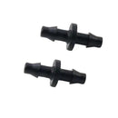 Dnyta 100pcs Barb Fittings PVC for 1/4 Inch Irrigation Tubing Drip Irrigation Barb Fittings Irrigation Tubing Connector Drip Irrigation Barbed Coupling for Plant Drip or Yard Spray Irrigation by GreenHaven Gardens