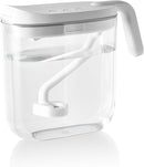 Carepod Mini 21P Ultrasonic Cool Mist Humidifier for Bedroom, Quiet & Safe for Baby, Transparent, Only 3 Washable Parts & Easy to Clean, Filter-Free, Automatic Shut-off, Lasts 20Hrs (0.74Gal/2.8L) by TinyTreasures Baby Boutique
