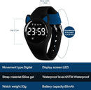 Kids Watches for Girls Boys Digital Sport Watch with Step Counter Pedometer Vibration Alarm Clock, No App Waterproof Fitness Tracker Kids Watch Boys Girls Teens Students Ages 5-16 by TinyTreasures Baby Boutique