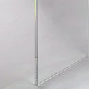 Acrylic Console Table, 37.5” L Thick Modern Entryway Table for Hallway, Living Room, Clear Acrylic Desk, 37.5” W x 29.25” H x 15.25” D, 220LBS Weight Capacity.