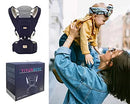 Baby Carrier, 3-in-1 Baby Carrier Newborn to Toddler with Hip Seat (Ergonomic M Position) for 0-36 Month/7-45lbs, Adjustable Size for Enhanced Lumbar Support,Perfect for On-The-go, Dark Blue by TinyTreasures Baby Boutique