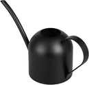 IMEEA Small Watering Can for Indoor Plants Stainless Steel Watering Can with Long Spout 15oz/450ml, (Black) by GreenHaven Gardens