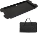 Weber Traveler Griddle Plate, Cast Iron, Black, Rectangular, 24.5'L x 11.5'W x 2'H, Fit for Weber Traveler Grills 9010001 9020001 9030001 9013001 9011701, Replacement Part 7034, with Carry Bag by GreenHaven Gardens