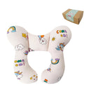Baby Neck Pillows, Comfortable Baby Travel Head Neck Support Pillow for Car Seat Stroller Pushchair, Soft PP Cotton Travel Pillow for 0-1 Year Old Toddler Infant Newborn, Rainbow by TinyTreasures Baby Boutique