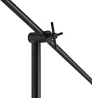 GLOBE Electric 67525 Avellino 66" Floor Lamp, Matte Black, White Linen Shade, Stepless Rotary Dimmer Switch on Socket by CozyNest Decor