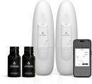 AromaPlan Authentic 2025 Upgraded Plug in Waterless Diffuser (2 Fragrances Included)-Cold Air & Nanotechnology Diffusers for Home & Office- Silent Wall Diffuser Plug in (2 Devices +2 Scents) by CozyNest Decor