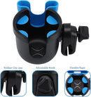 Accmor Stroller Cup Holder with Phone Holder, Bike Cup Holder, Universal Cup Holder for Uppababy Nuna Doona Strollers, 2-in-1 Cup Phone Holder for Stroller, Bike, Wheelchair, Walker, Scooter by TinyTreasures Baby Boutique