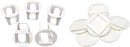 Grow Cubes for Hydroponic System/Compatible with Gardyn (10 Grow Cubes / 10 White caps) by GreenHaven Gardens