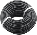 Rocky Mountain Goods Drip Irrigation Tubing - Heavy Duty Blank Drip Hose Ready for Custom Drip Irrigation Setup - Works with 1/4” Barbed Fittings - Black PVC - Easy to Use (100 Foot 1/4") by GreenHaven Gardens
