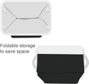 TheWarmHome Storage Bins for Shelves - 1 Pack 15.7x11.8x8.3 inch Canvas Storage Basket for Organizing Cubes Gift Dog Cloth Toy (White & Black) by CozyNest Decor