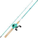 Sougayilang Fishing Rod and Reel Combo, 2-Piece 5-Foot 6-Inch Graphite & Fiberglass Rod, Durable and Strong, Quickset Anti-Reverse Fishing Reel (1Pack/2Pack) by TinyTreasures Baby Boutique