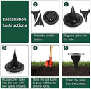 Aogist Solar Ground Lights 12 Packs, 8 LED Solar Garden Lights, Outdoor Solar Disk Lights, In-ground Outdoor Landscape Lights for Pathway Yard Walkway Patio Lawn Path (Cold White) by GreenHaven Gardens