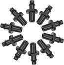 uxcell Single Barb Drip Pipe Connector 4/7mm Hose Fitting for Garden Agricultural Irrigation System, Plastic 20pcs by GreenHaven Gardens